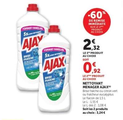 NETTOYANT MENAGER AJAX