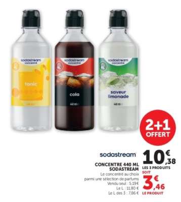 Concentré 440 ml Sodastream