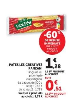 Pâtes Les Créatives 'Panzani'