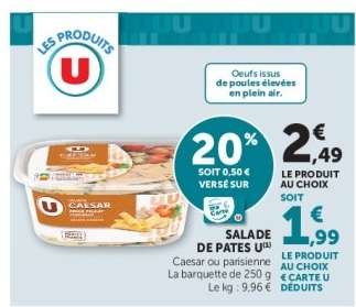 Salade de pâtes
