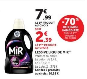 Lessive Liquide "MIR"