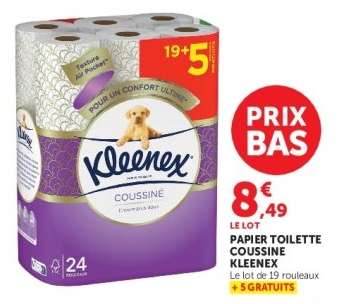 Papier Toilette Coussiné Kleenex