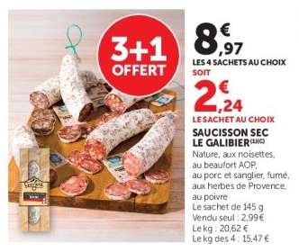 Saucisson Sec Le Galibier
