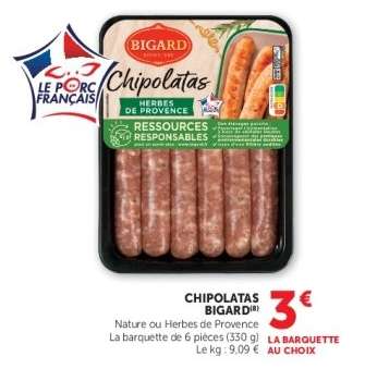 CHIPOLATAS BIGARD