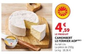 CAMEMBERT LE FERMIER AOP