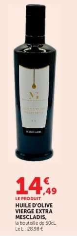 HUILE D'OLIVE VIERGE EXTRA MESCLADIS