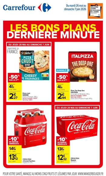 Catalogue Carrefour Hypermarchés - 26/05/2026 - 07/06/2026.
