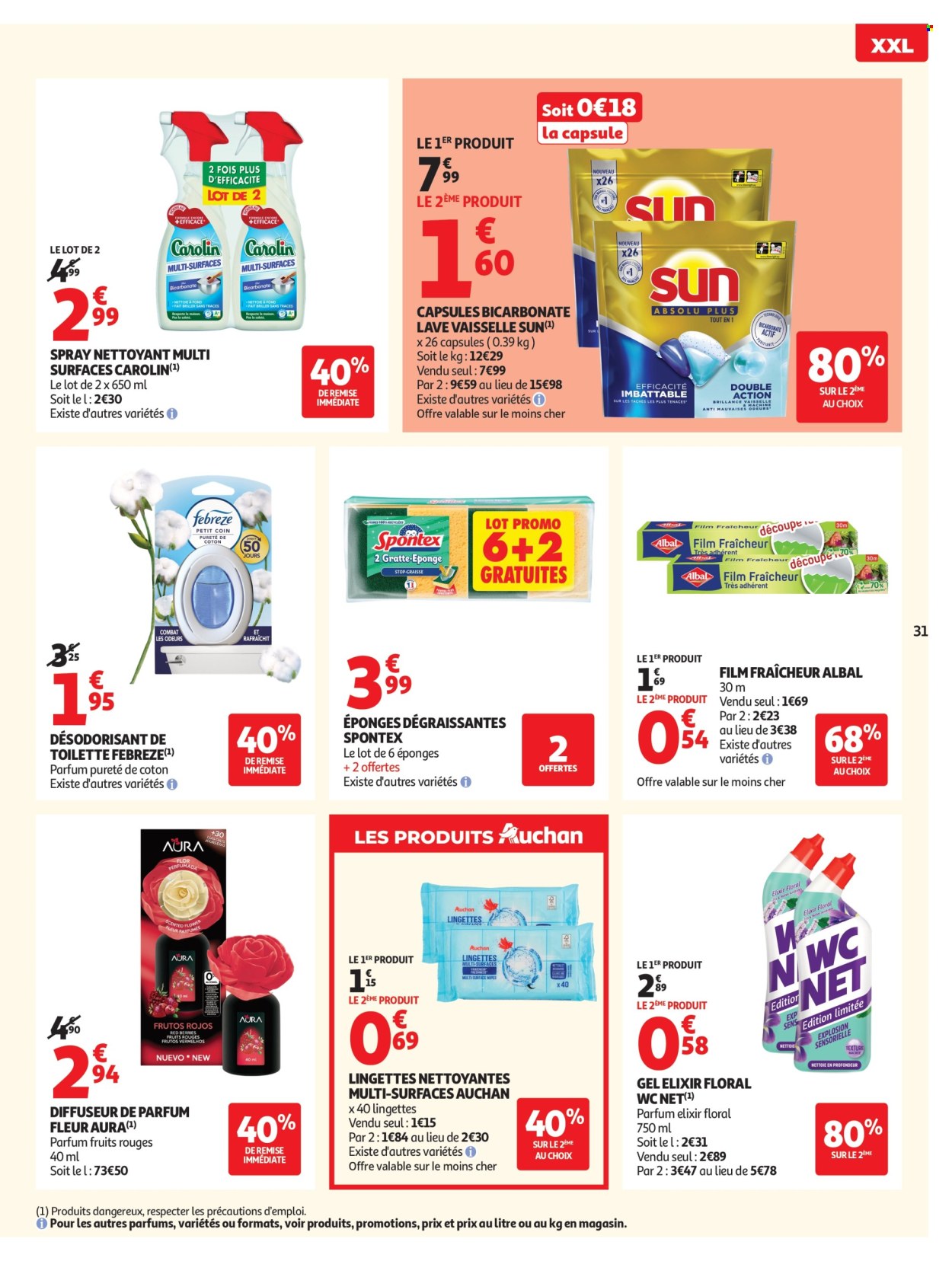 Catalogue Auchan - 27/05/2026 - 07/06/2026. Page 31