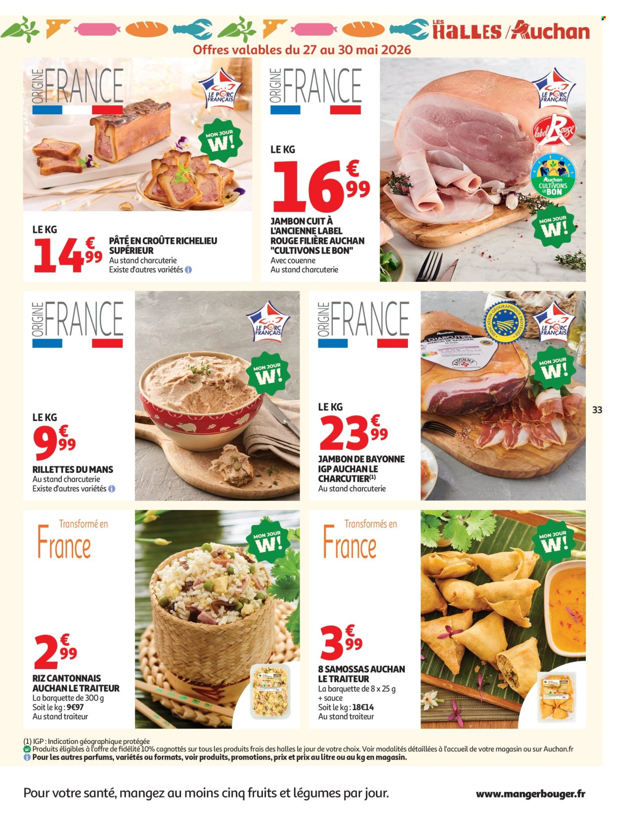 Catalogue Auchan - 27/05/2026 - 07/06/2026. Page 33