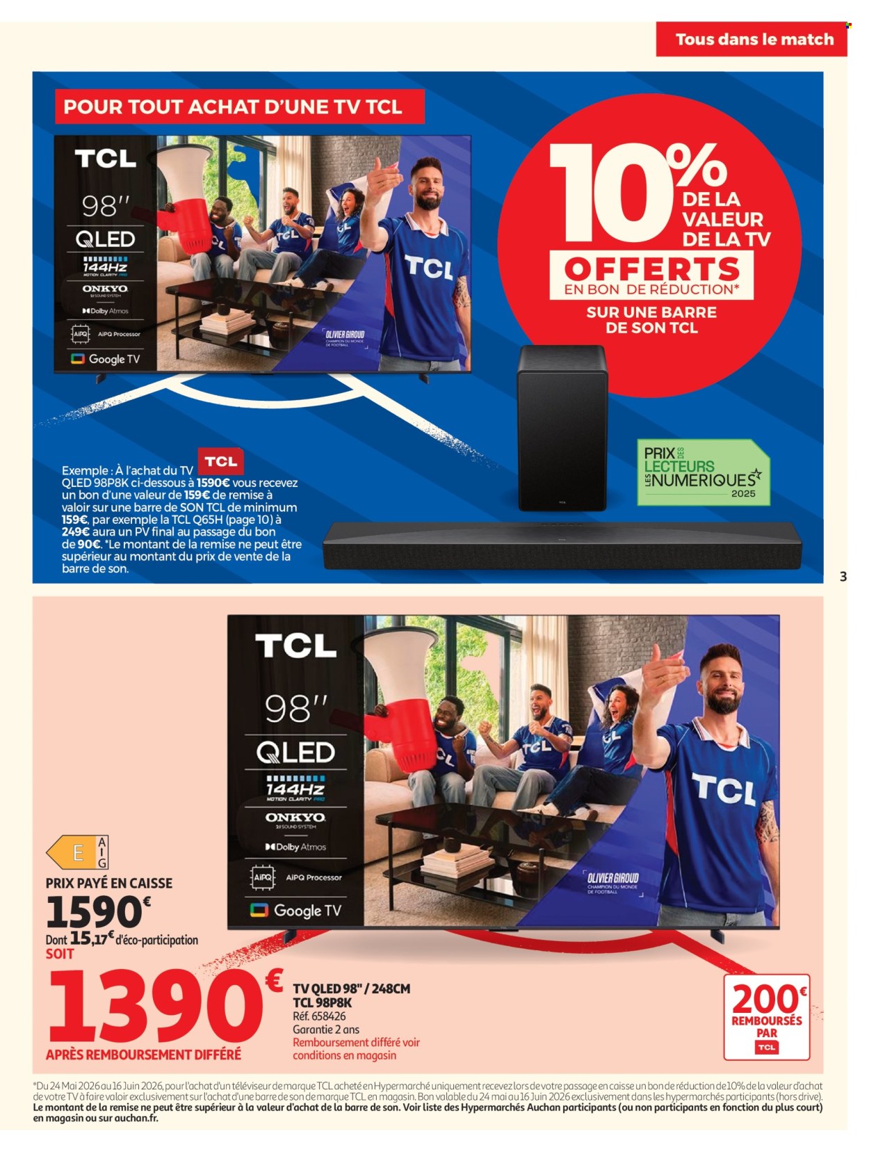 Catalogue Auchan - 26/05/2026 - 14/06/2026. Page 3