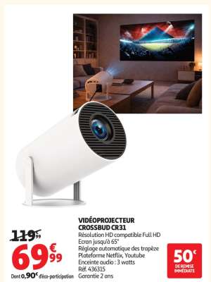VIDÉOPROJECTEUR CROSSBUD CR31