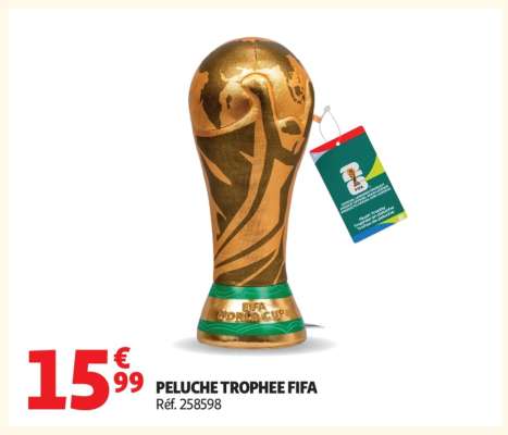 PELUCHE TROPHEE FIFA