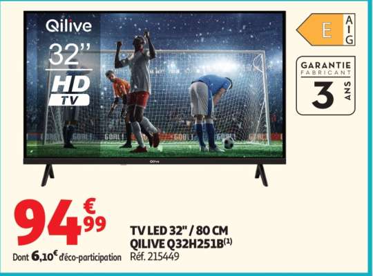 TV LED 32" / 80 CM QILIVE Q32H251B