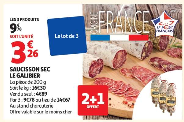 Saucisson Sec Le Galibier