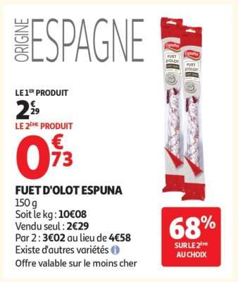 FUET D'OLOT ESPUNA