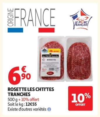 ROSETTE LES CH'TI'TES TRANCHES