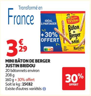 MINI BÂTON DE BERGER “JUSTIN BRIDOU”