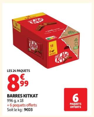 BARRES KITKAT