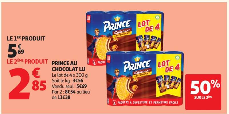 Prince Au Chocolat Lu