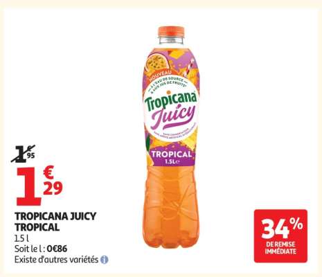 Tropicana Juicy Tropical