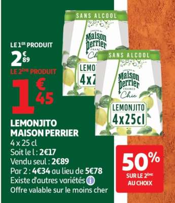 LEMONJITO MAISON PERRIER