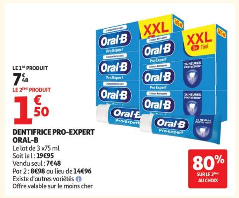 Dentifrice Pro Expert Oral-B