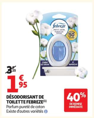 DÉSODORISANT DE TOILETTE FEBREZE