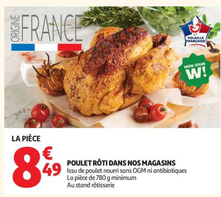 Poulet Rôti Dans Nos Magasins