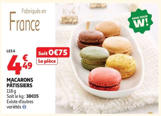 MACARONS PÂTISSIERS