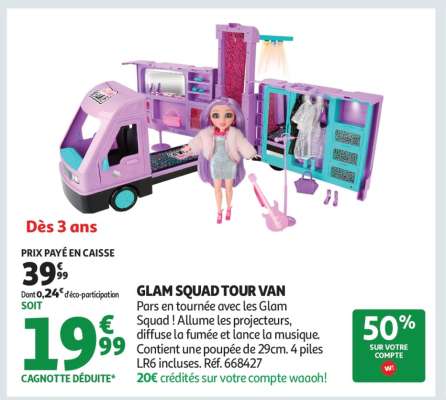 Glam Squad Tour Van