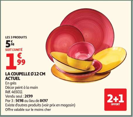 LA COUPELLE Ø 12 CM ACTUEL