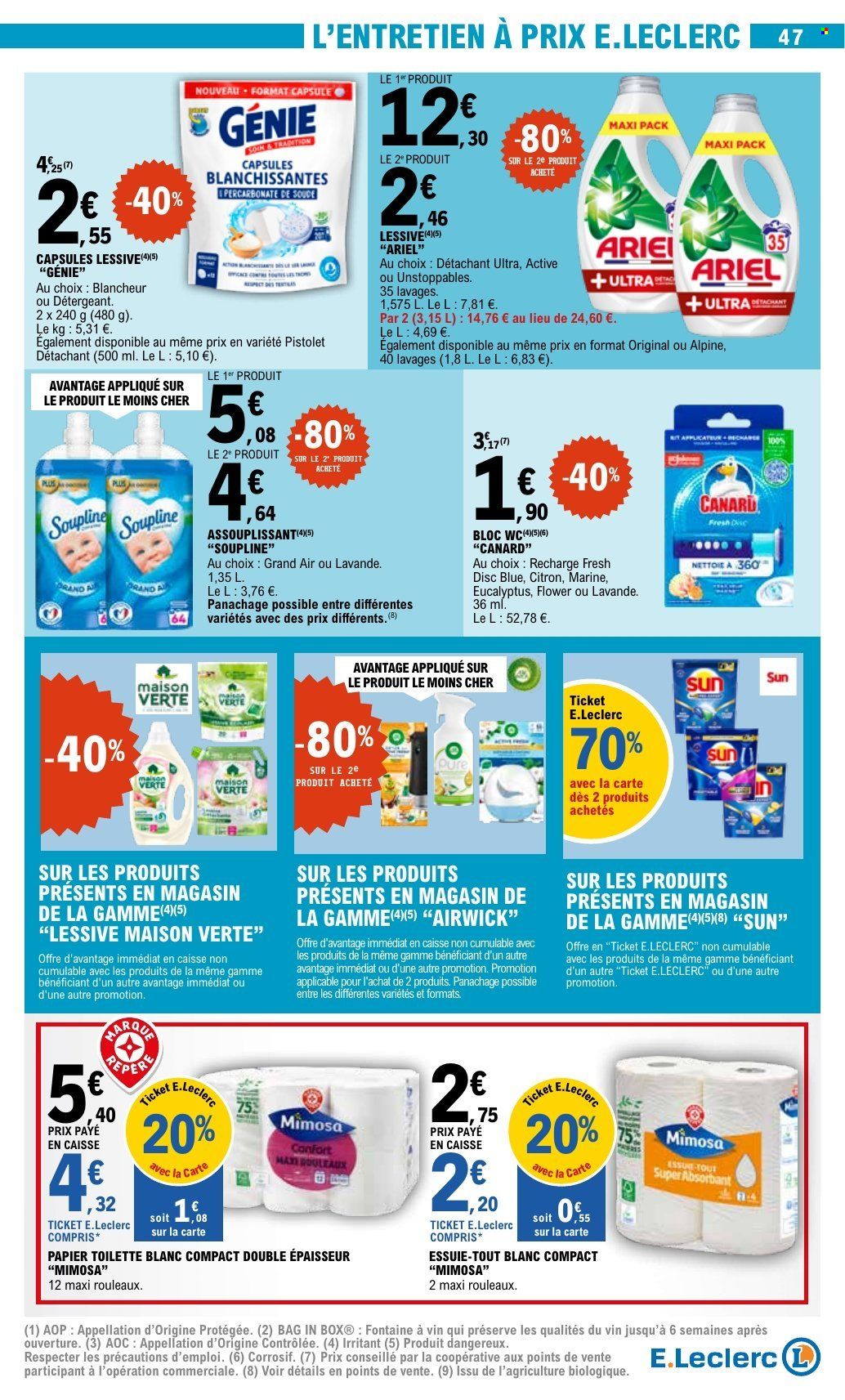 Catalogue E.Leclerc - 26/05/2026 - 06/06/2026. Page 47