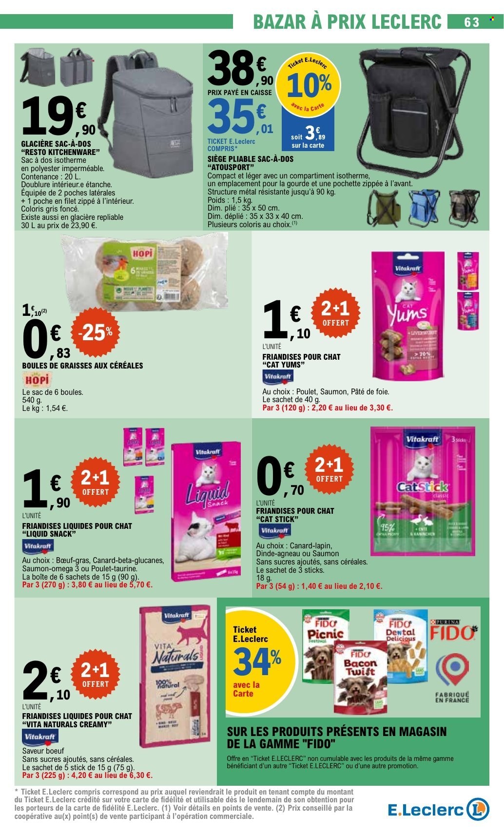 Catalogue E.Leclerc - 26/05/2026 - 06/06/2026. Page 63