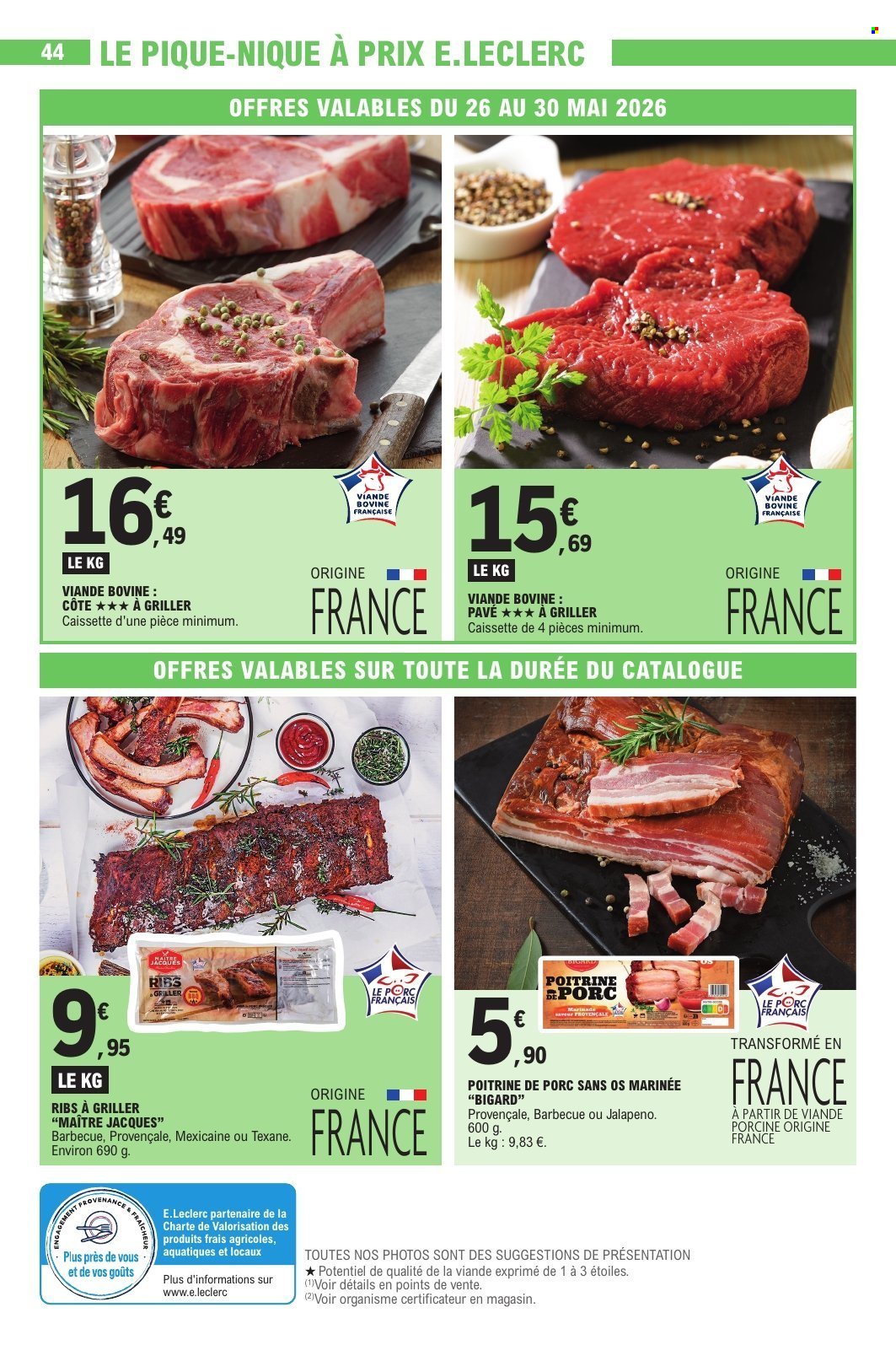 Catalogue E.Leclerc - 26/05/2026 - 06/06/2026. Page 44