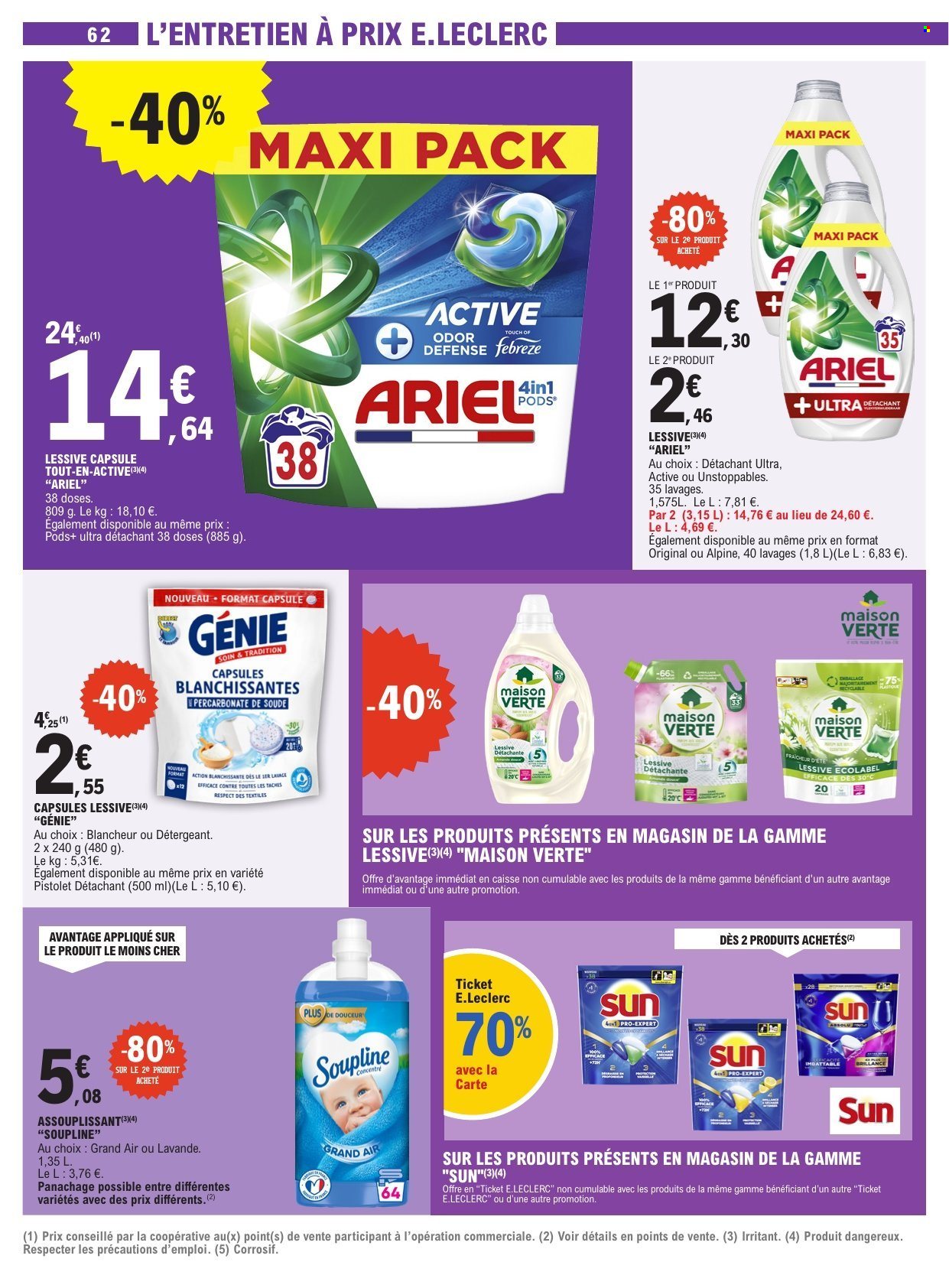 Catalogue E.Leclerc - 26/05/2026 - 06/06/2026. Page 62