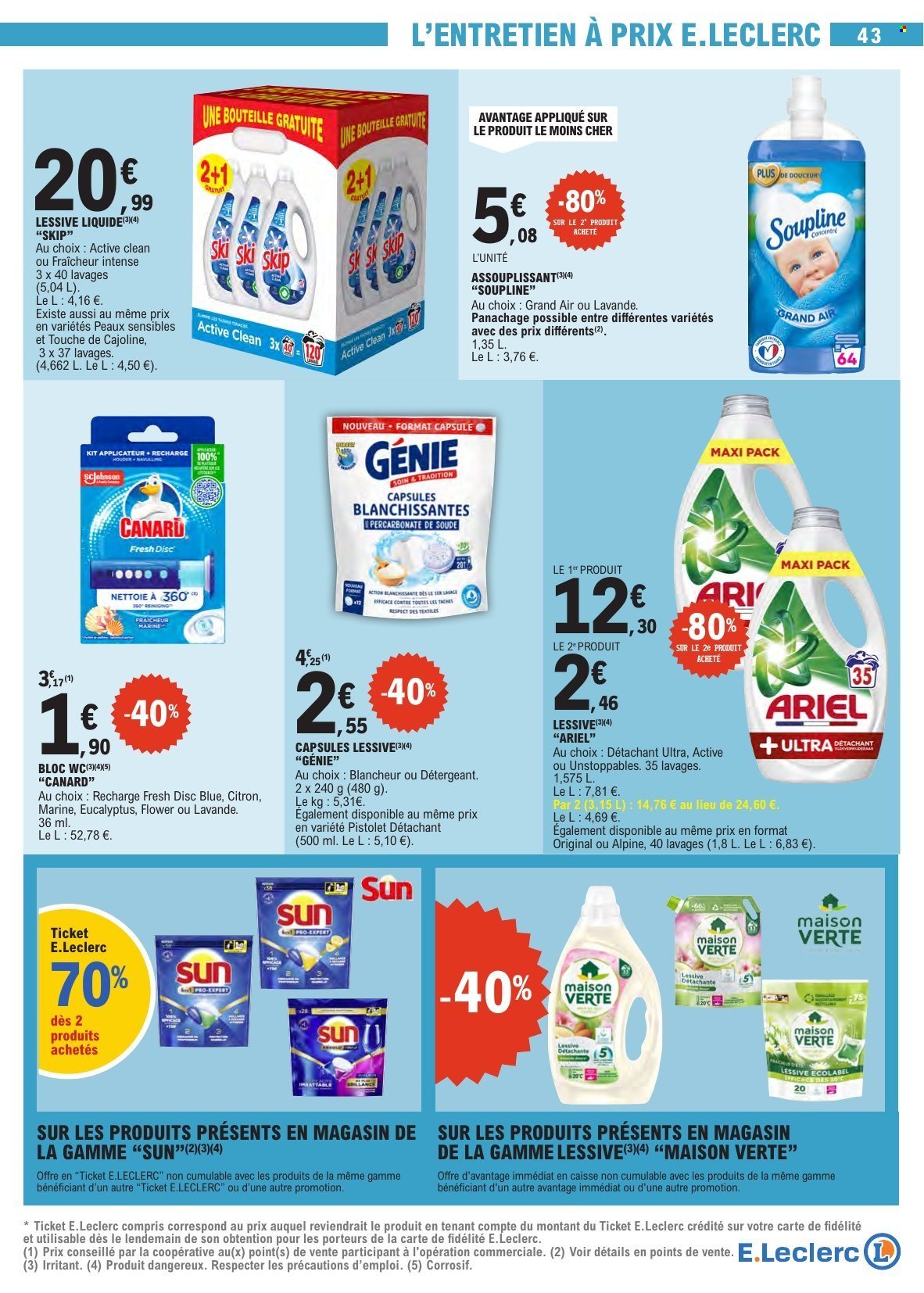 Catalogue E.Leclerc - 26/05/2026 - 06/06/2026. Page 43