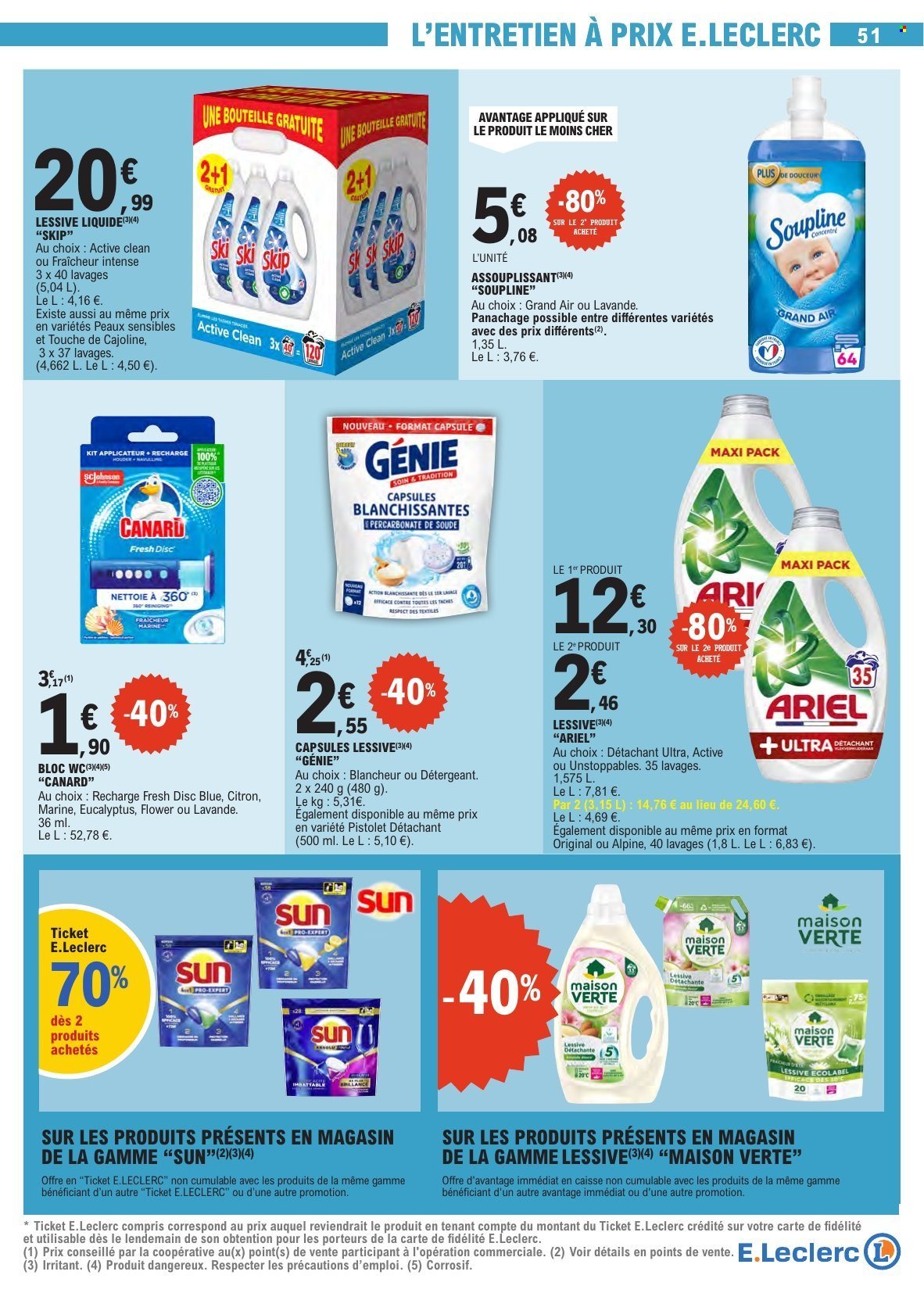 Catalogue E.Leclerc - 26/05/2026 - 06/06/2026. Page 51