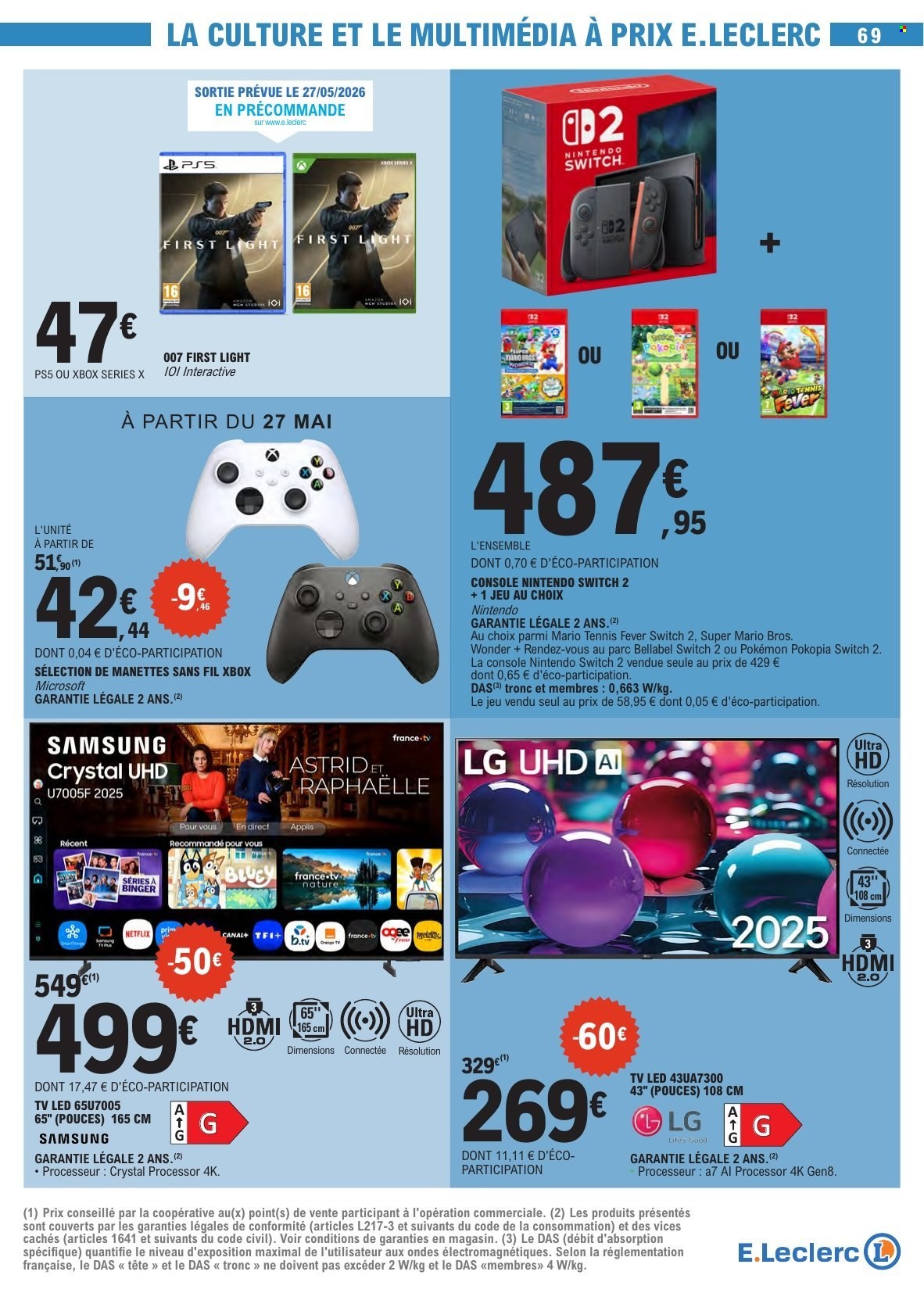 Catalogue E.Leclerc - 26/05/2026 - 06/06/2026. Page 69