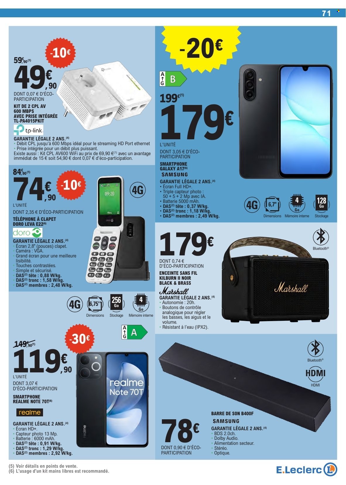 Catalogue E.Leclerc - 26/05/2026 - 06/06/2026. Page 71