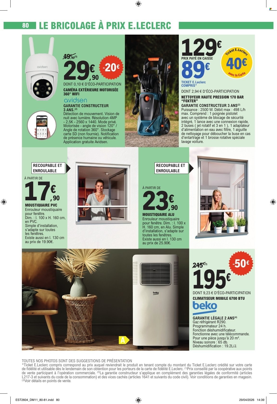 Catalogue E.Leclerc - 26/05/2026 - 06/06/2026. Page 80