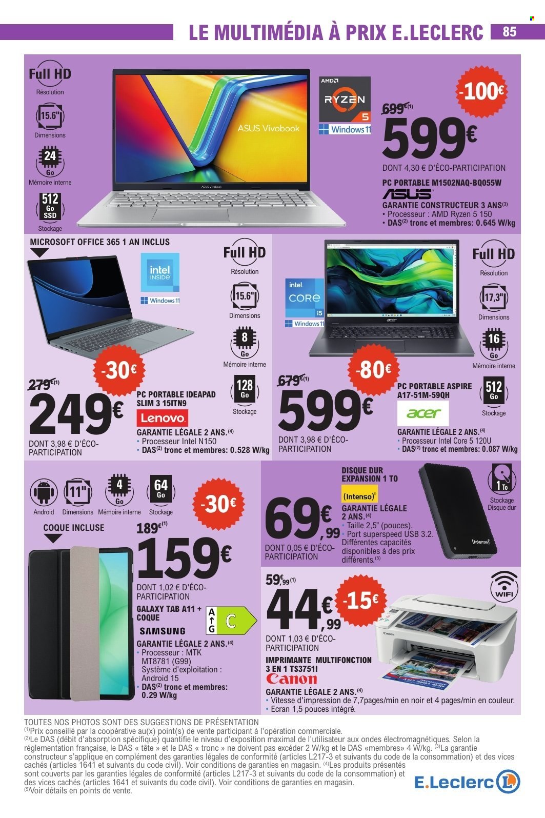 Catalogue E.Leclerc - 26/05/2026 - 06/06/2026. Page 85