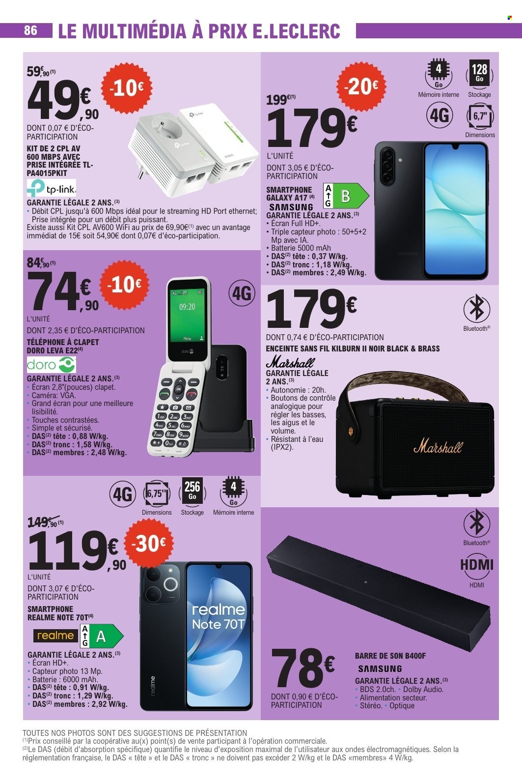 Catalogue E.Leclerc - 26/05/2026 - 06/06/2026. Page 86