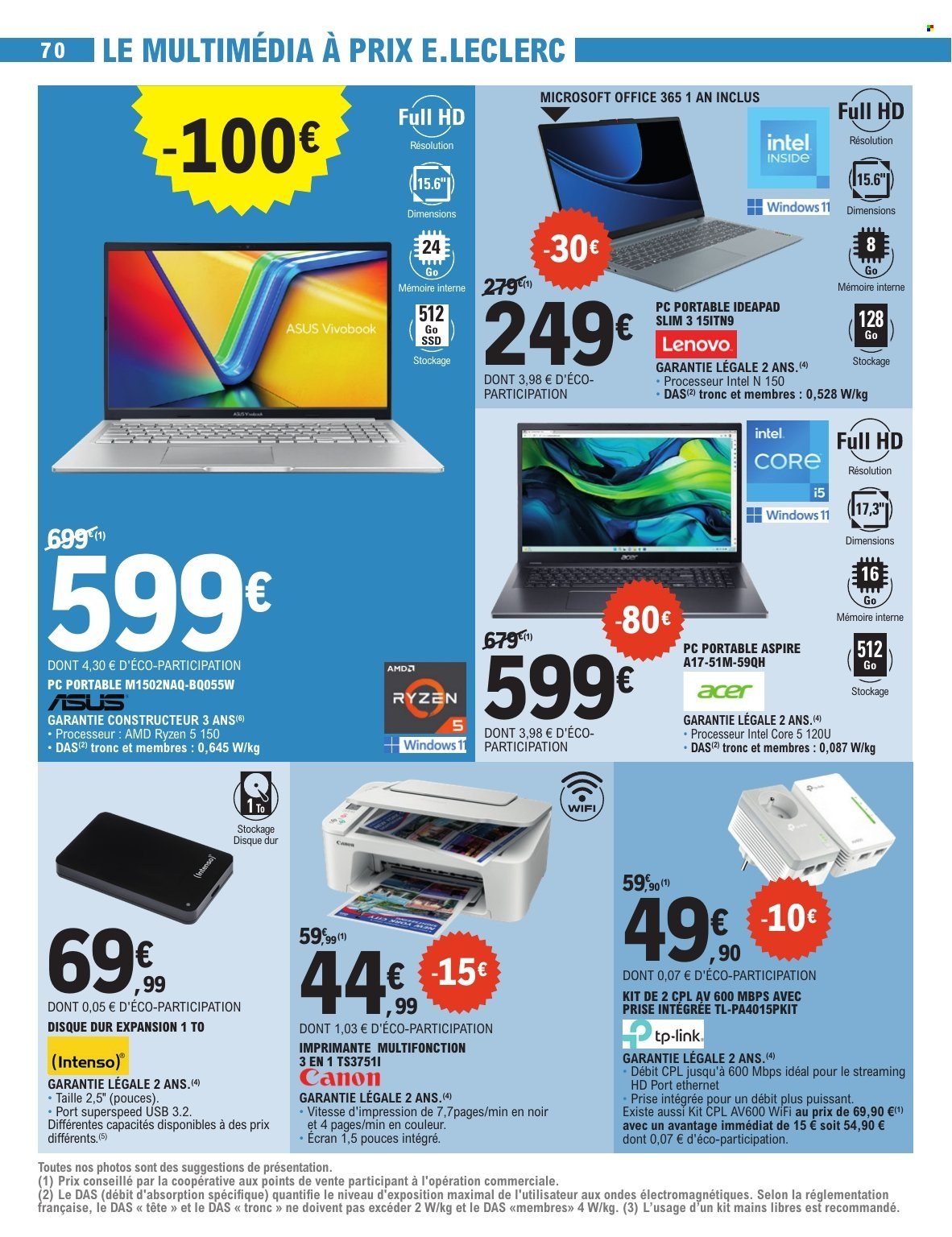 Catalogue E.Leclerc - 26/05/2026 - 06/06/2026. Page 70