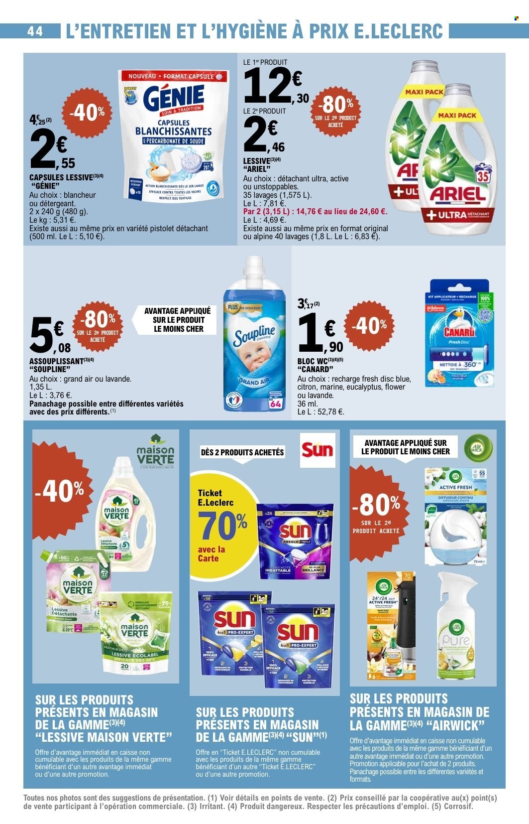 Catalogue E.Leclerc - 26/05/2026 - 06/06/2026. Page 44