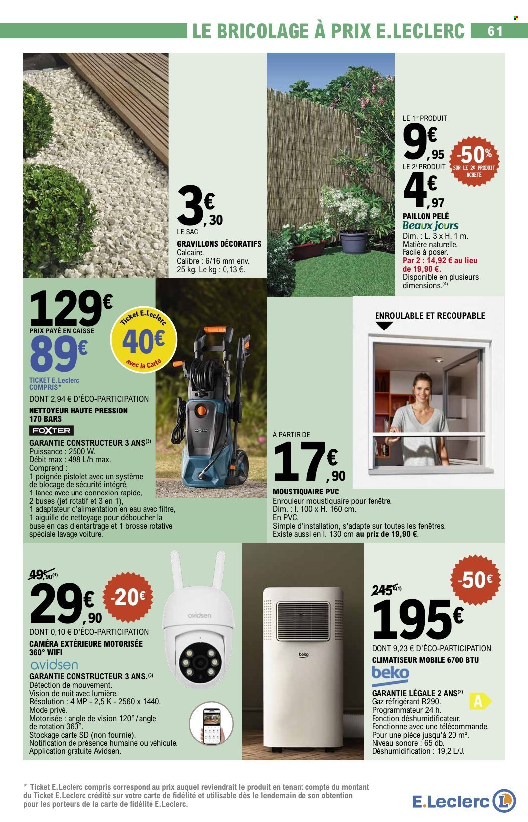 Catalogue E.Leclerc - 26/05/2026 - 06/06/2026. Page 61