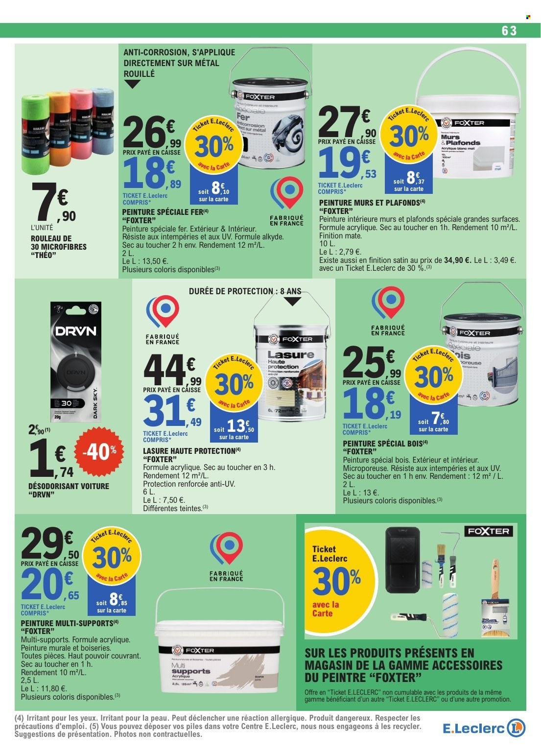 Catalogue E.Leclerc - 26/05/2026 - 06/06/2026. Page 63
