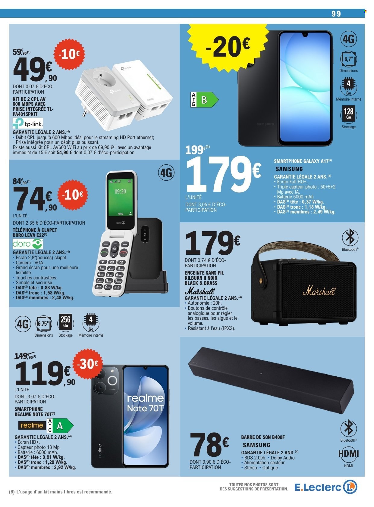 Catalogue E.Leclerc - 26/05/2026 - 06/06/2026. Page 99