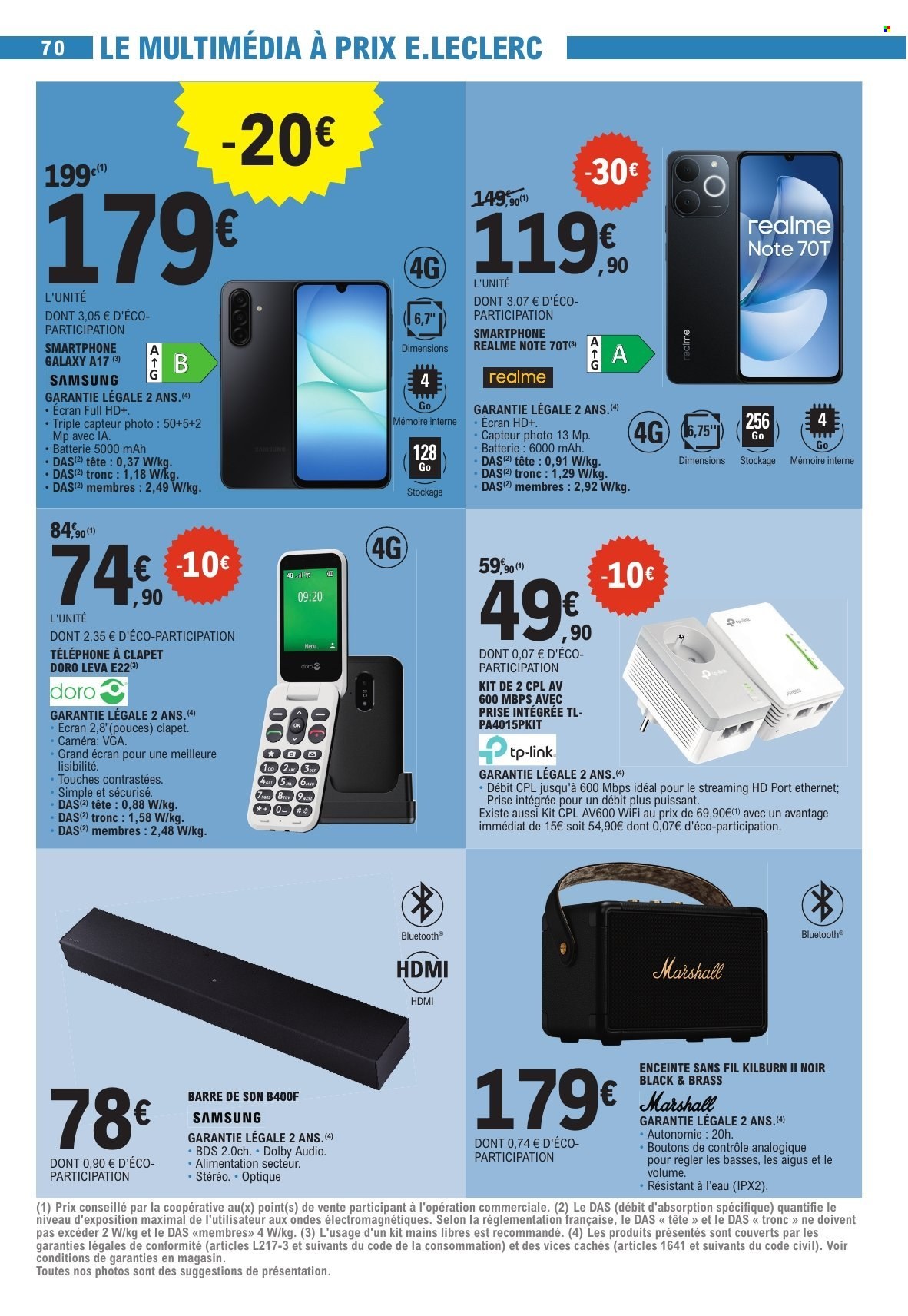 Catalogue E.Leclerc - 26/05/2026 - 06/06/2026. Page 70