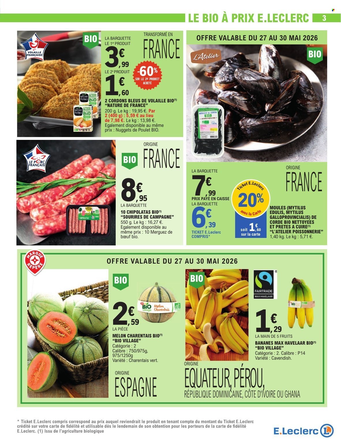 Catalogue E.Leclerc - 26/05/2026 - 06/06/2026. Page 3