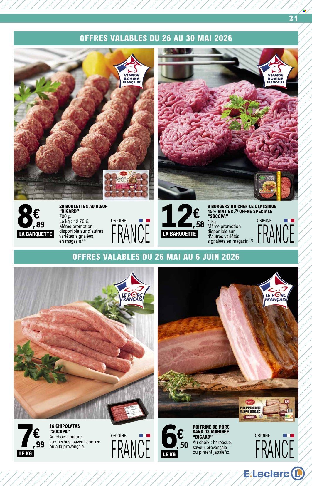 Catalogue E.Leclerc - 26/05/2026 - 06/06/2026. Page 31